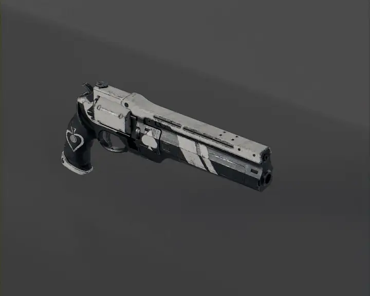 Ace of Spades Hand Cannon 3D Print Raw DIY Kit – Galactic Armory Destiny Cosplay Prop - Image 6