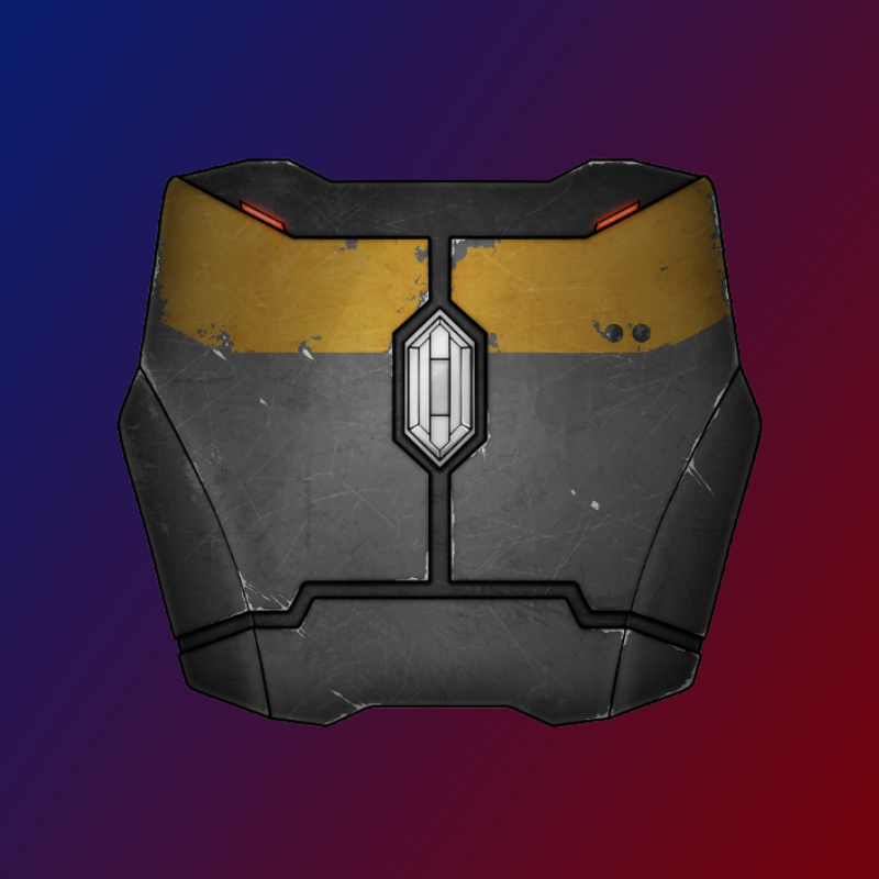 Alter Ego Male Banshee Chest plate (3D printed)