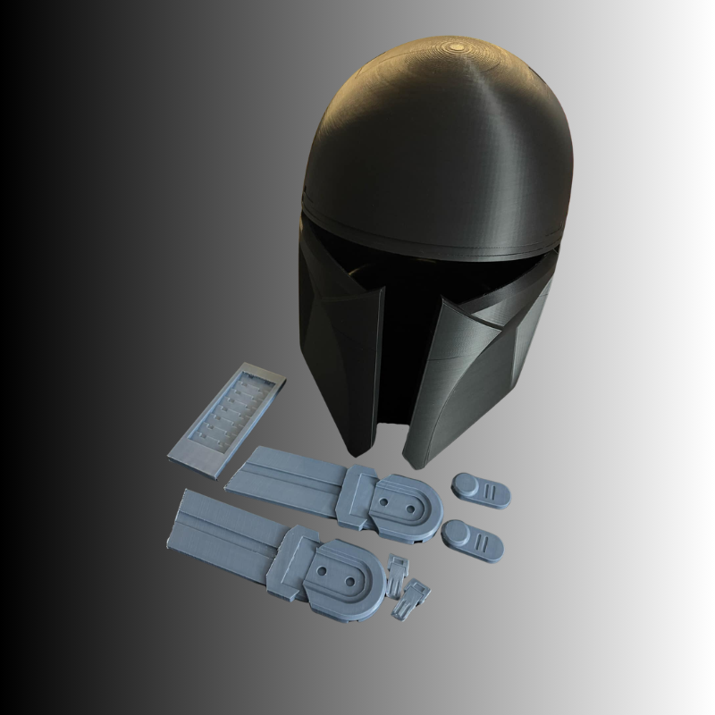 Alter Ego The Partisan RAW 3D Printed Helmet DIY Kit by Alter Ego Armory | Wearable PETG Cosplay Helmet - Image 2