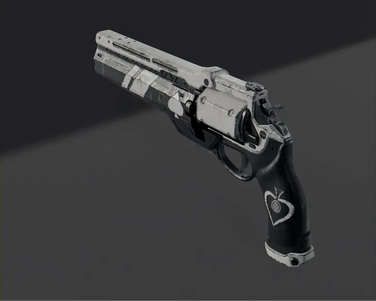 Ace of Spades Hand Cannon 3D Print Raw DIY Kit – Galactic Armory Destiny Cosplay Prop - Image 5