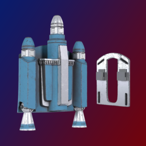 Death Watch Jetpack and Mounting plate 3D printed RAW DIY kit