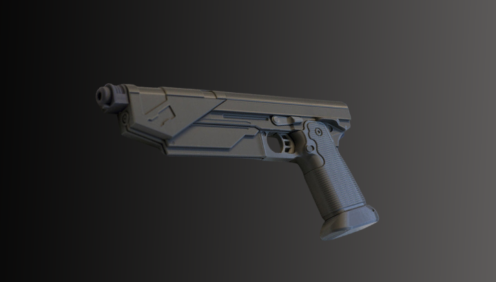 Bo Katan Westar 35 3D printed Blaster by - Galactic Armory