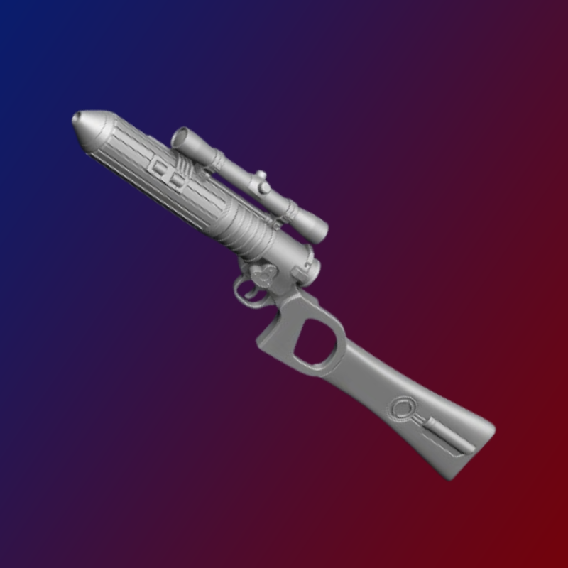 EE3 Boba Fett 3D printed Blaster by - Galactic Armory