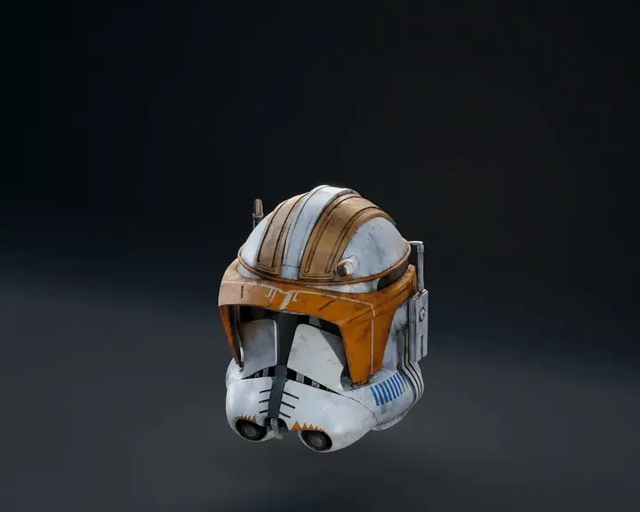 Commander Cody Raw 3D Printed Helmet DIY Kit by Galactic Armory | Wearable PETG Cosplay Helmet - Image 4