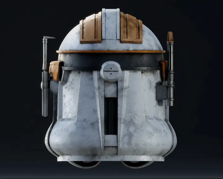 Commander Cody Raw 3D Printed Helmet DIY Kit by Galactic Armory | Wearable PETG Cosplay Helmet - Image 5