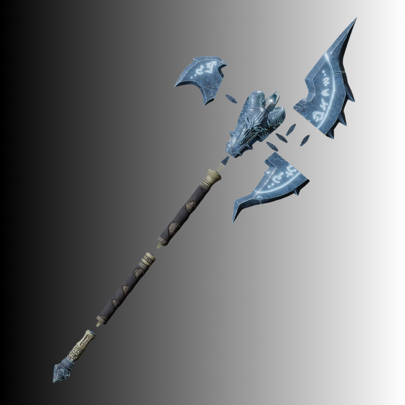 Warcraft Shadowmourne 3D Print RAW DIY KIT by Dungeons&Starship's