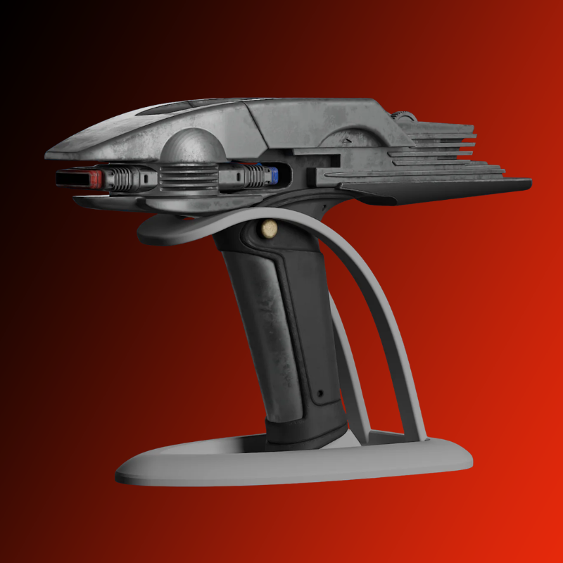 Type 1B Phaser 3D Print RAW DIY KIT by Dungeons&Starship's