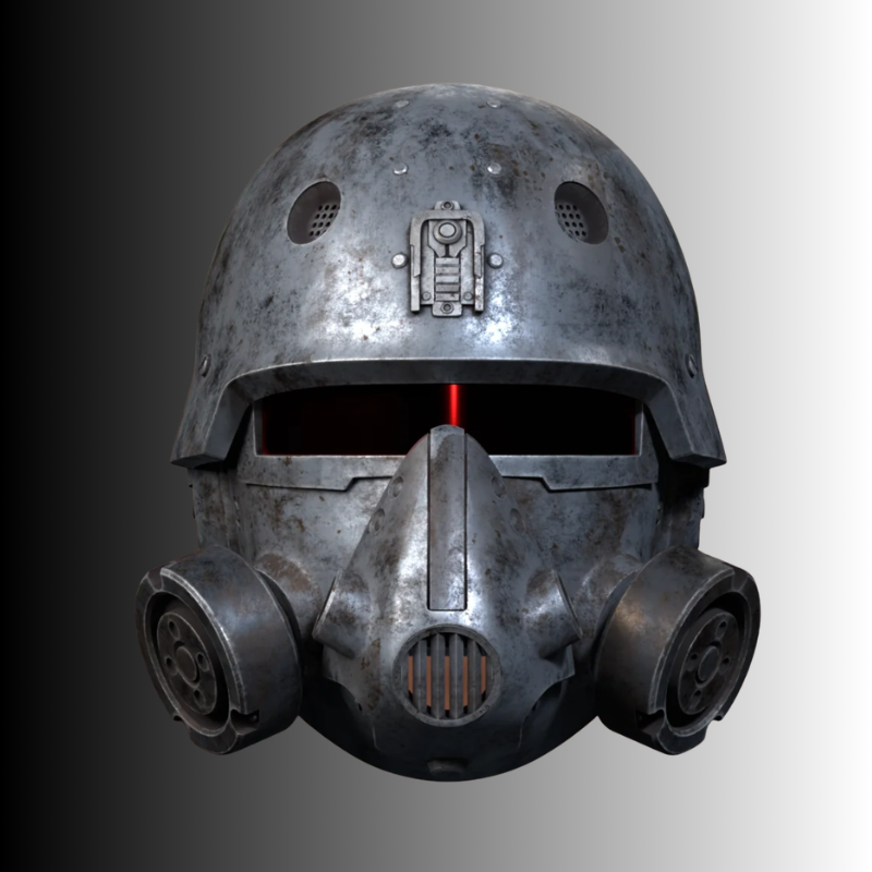 Brotherhood of Steel Recon Helmet RAW DIY Kit by Dungeons and Starships | Wearable PETG Cosplay Helmet - Image 2