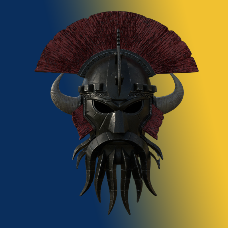 Caesar's Legion Helmet Raw DIY KIT - by Mystery Makers