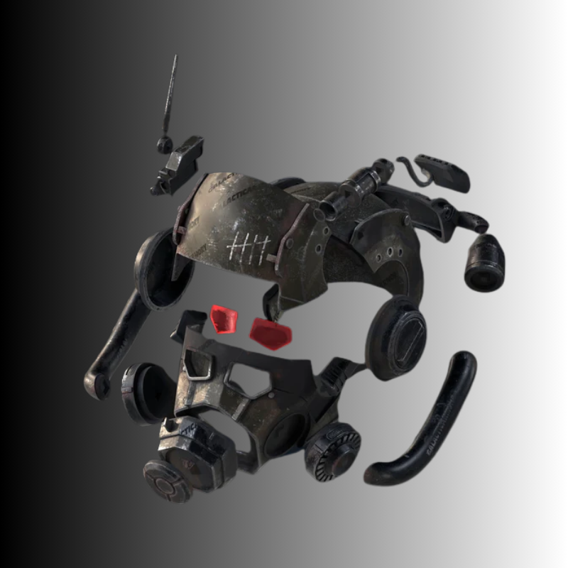 NCR Ranger Power Armour Helmet Raw DIY kit - by Galactic Armory