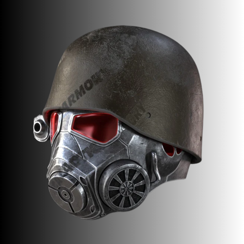 NCR Ranger Helmet RAW 3D Printed DIY Kit by Galactic Armory | Wearable PETG Cosplay Helmet - Image 2