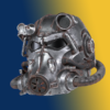 T-60 Power Armour Helmet Raw DIY kit - by Dungeons and Starships