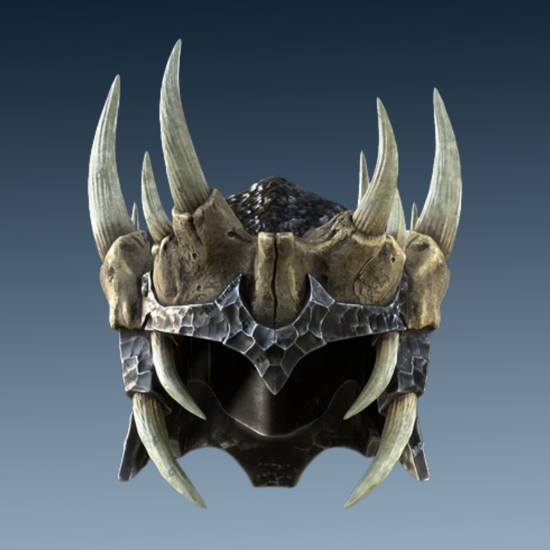 Skyrim Jagged Crown 3D Printed Helmet DIY KIT by Galactic Armory
