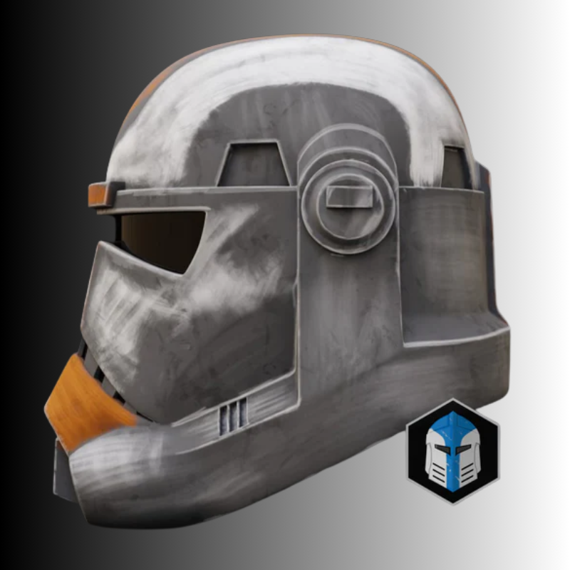 Bad Batch Hunter Helmet raw DIY kit - by Galactic Armory