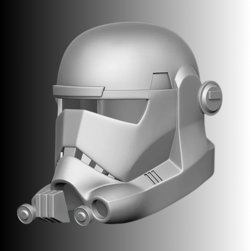 Bad Batch Hunter Helmet raw DIY kit - by Galactic Armory