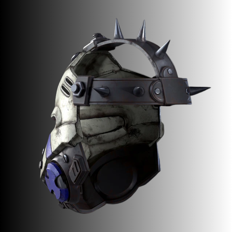 Borderlands 4 Inspired Psycho Mask - RAW 3D Print - By Galactic Armory