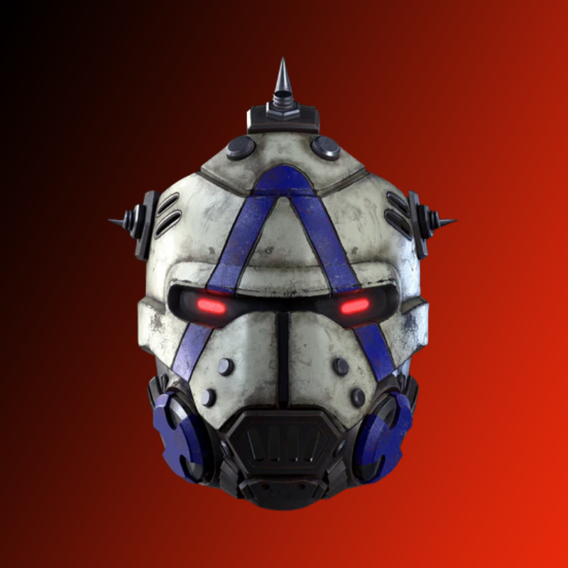 Borderlands 4 Inspired Psycho Mask - RAW 3D Print - By Galactic Armory