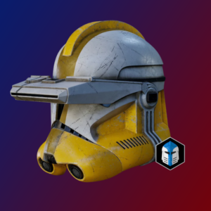 Commander Bly Raw 3D printed Helmet - DIY kit - by Galactic Armory