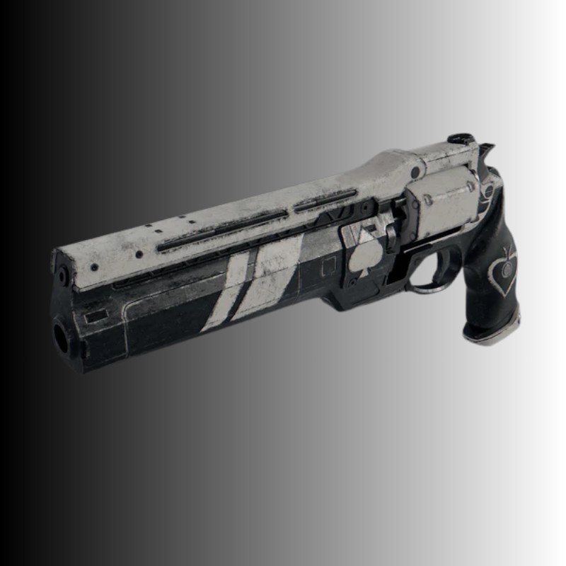 Ace of Spades Hand Cannon 3D Print Raw DIY Kit – Galactic Armory Destiny Cosplay Prop - Image 3
