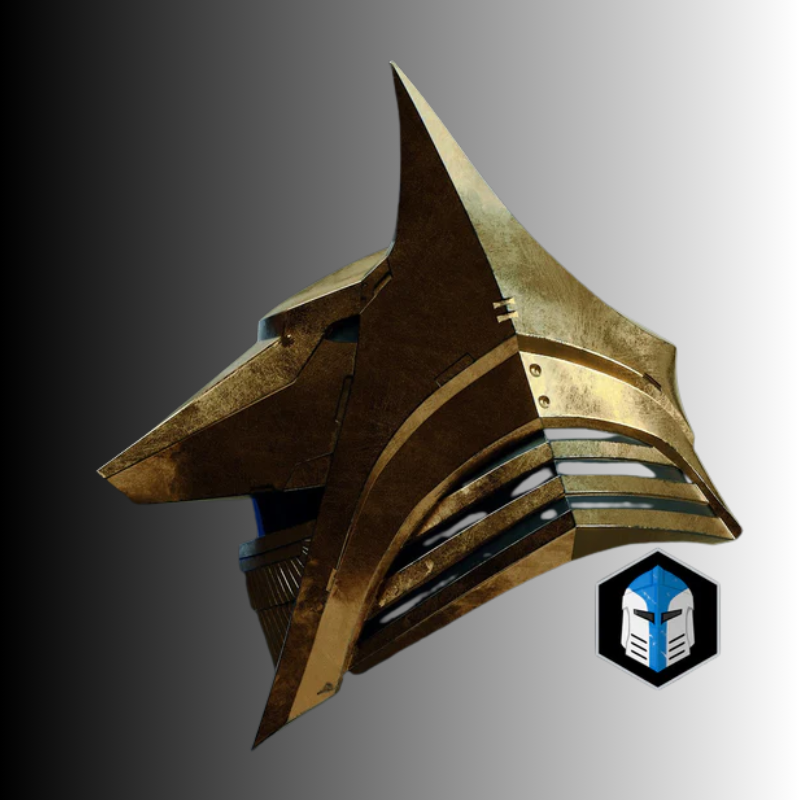 Hood Of Exile Raw 3D printed Helmet - DIY kit by Galactic Armory