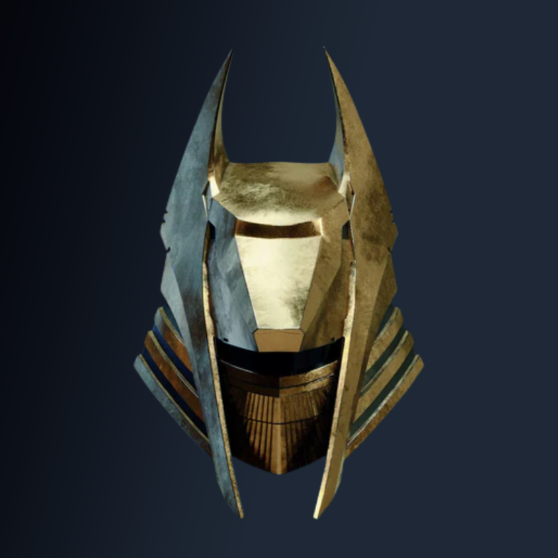 Hood Of Exile Raw 3D printed Helmet - DIY kit by Galactic Armory