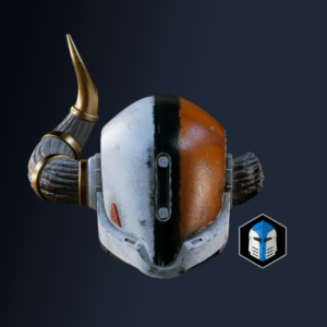 Lord Shaxx Raw 3D printed Helmet - DIY kit by Galactic Armory