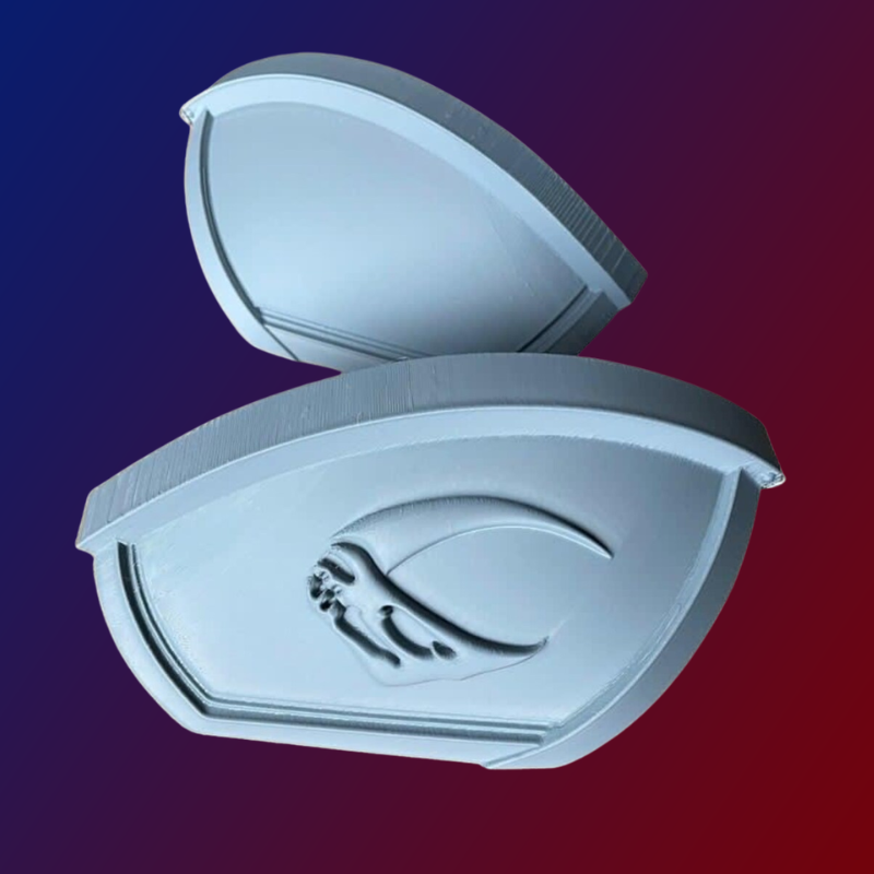Mandalorian Inspired 3D printed Shoulder Guards