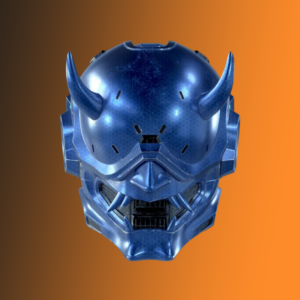 Infinite Yokai Helmet raw DIY KIT - By Galactic Armory