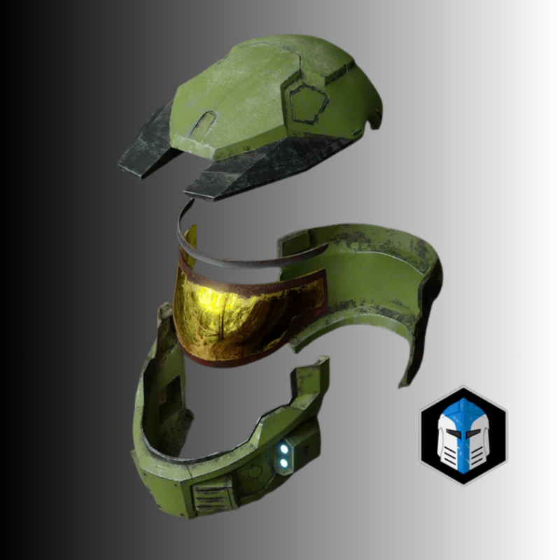 The Mark V Campaign Evolved helmet raw DIY KIT - By Galactic Armory