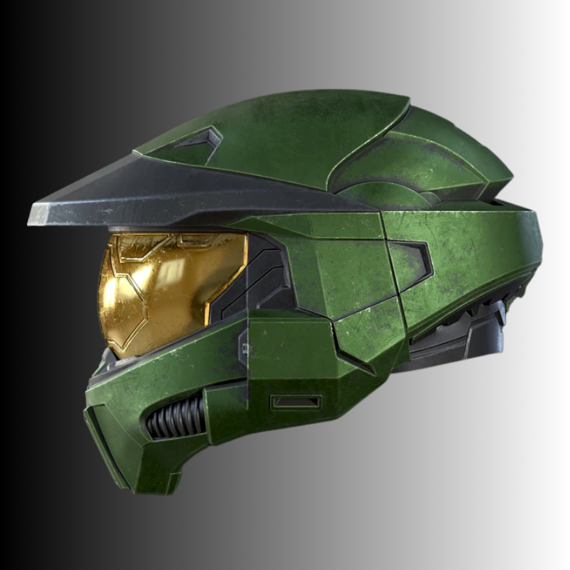 Master Chief Mark VI Helmet RAW DIY KIT by Galactic Armory | Wearable PETG Cosplay Helmet - Image 2