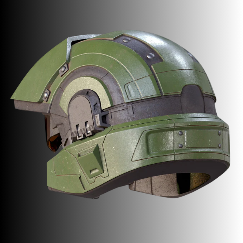 UNSC Marine Helmet raw DIY KIT  by Galactic Armory