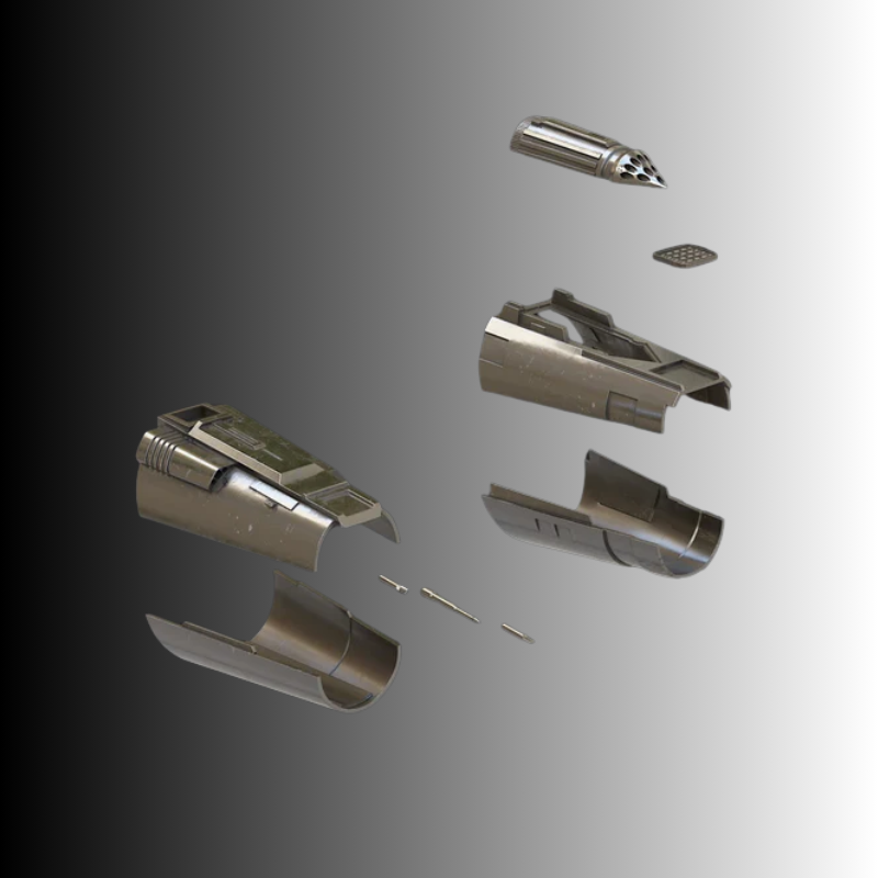 Mando Inspired Full RAW 3D printed Armour Set - by Galactic Armory