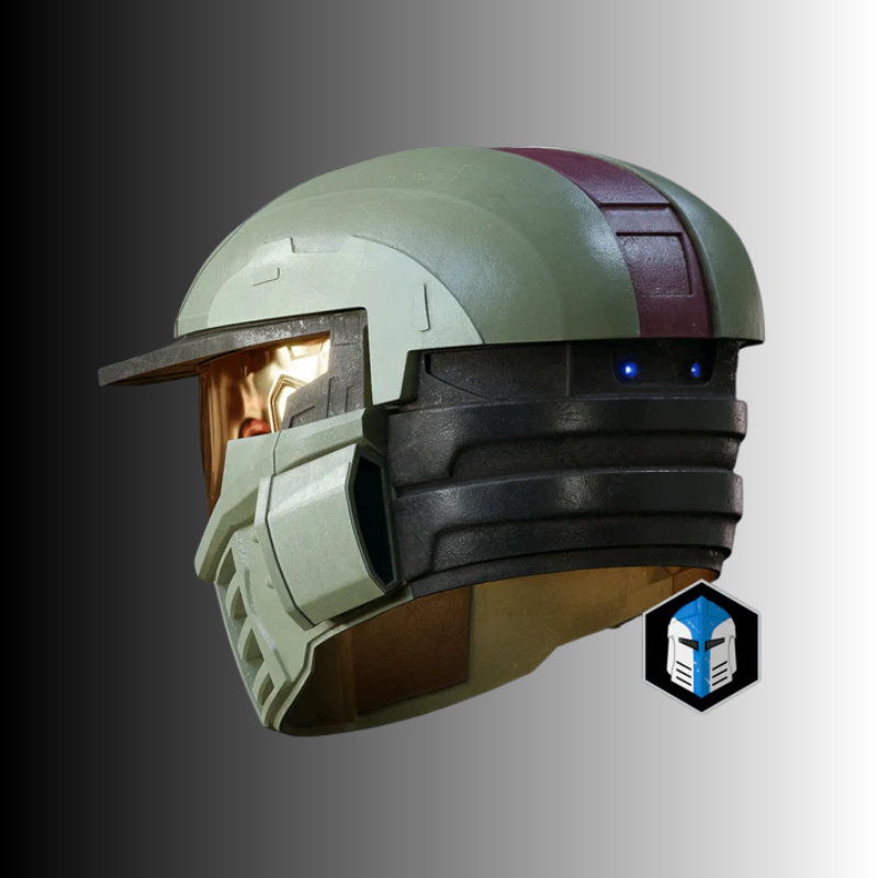 Mark IV Spartan Helmet RAW DIY KIT by Galactic Armory | Wearable PETG Cosplay Helmet - Image 3