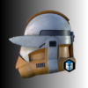 Phase 2 Animated Clone Trooper Helmet (Binocs)  RAW 3D Printed DIY by Galactic Armory