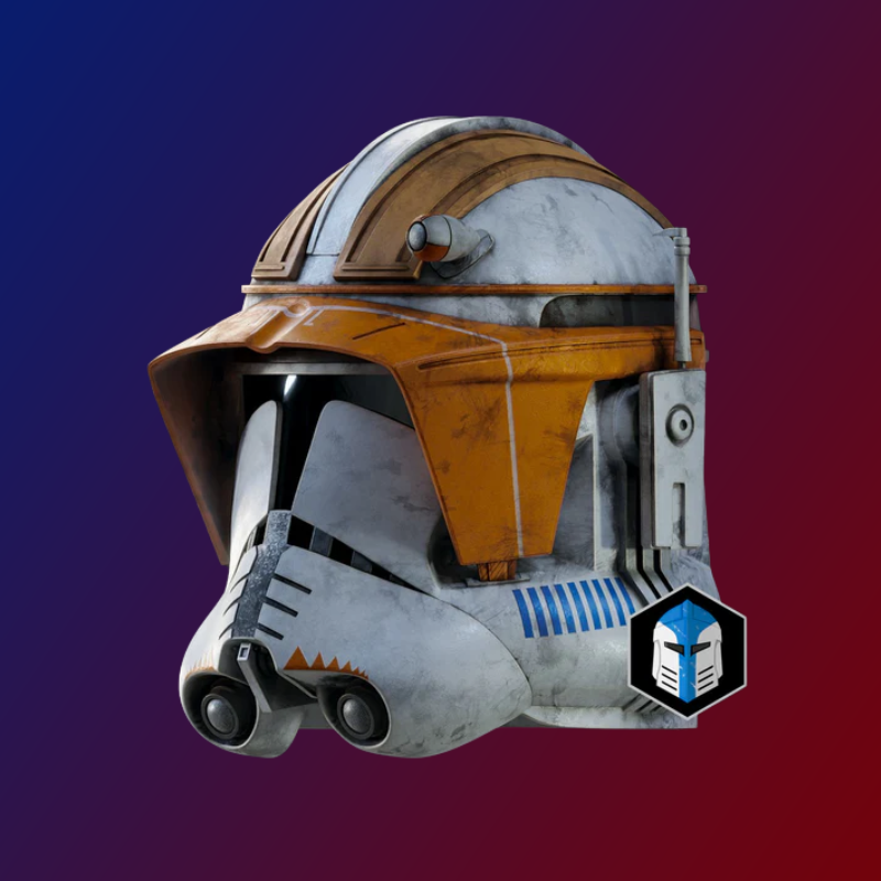 Commander Cody Raw 3D printed Helmet - DIY kit - by Galactic Armory