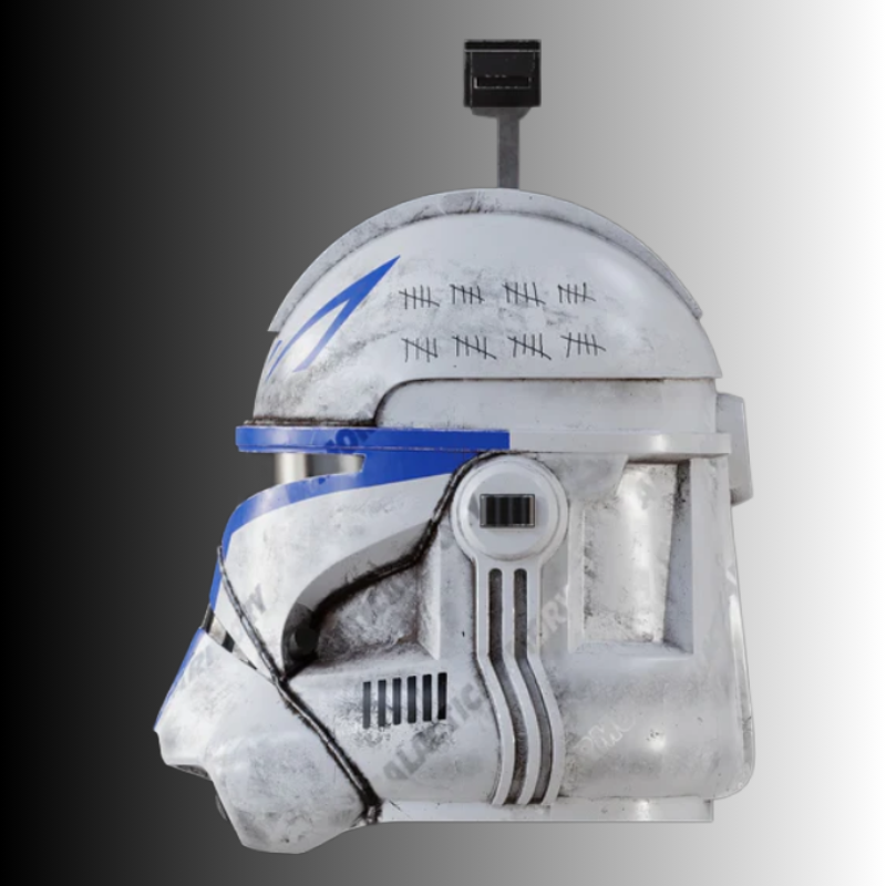 Captain Rex RAW 3D Printed Helmet DIY Kit by Galactic Armory | Wearable PETG Cosplay Helmet - Image 2