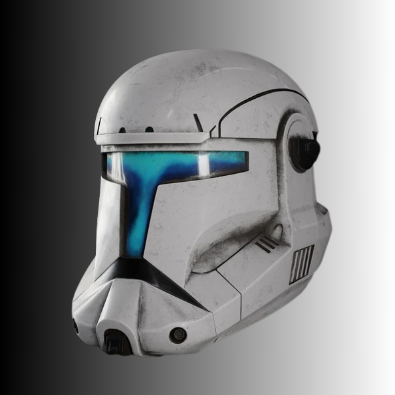 Republic Commando Helmet RAW 3D Printed DIY Kit by Galactic Armory | Wearable PETG Cosplay Helmet - Image 2