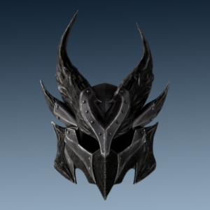 Skyrim Daedric 3D Printed Helmet DIY KIT by Galactic Armory