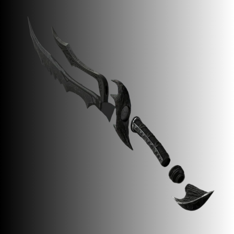 Daedric Sword 3D print by Galactic Armory