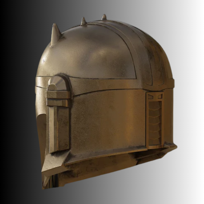 The Armorer Helmet RAW 3D Printed DIY Kit by Galactic Armory | Wearable PETG Cosplay Helmet - Image 3
