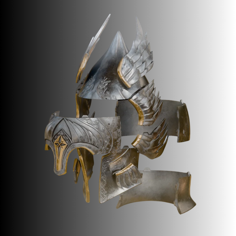 Gondorian Citadel Guard Helmet 3D Printed DIY Kit by Dungeons and Starships | Wearable PETG Fantasy Helmet - Image 5
