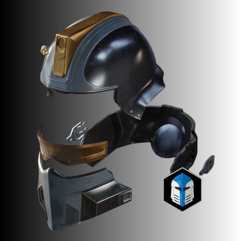 HD2 - Hero of the Federation Inspired Helmet RAW KIT by Galactic Armory