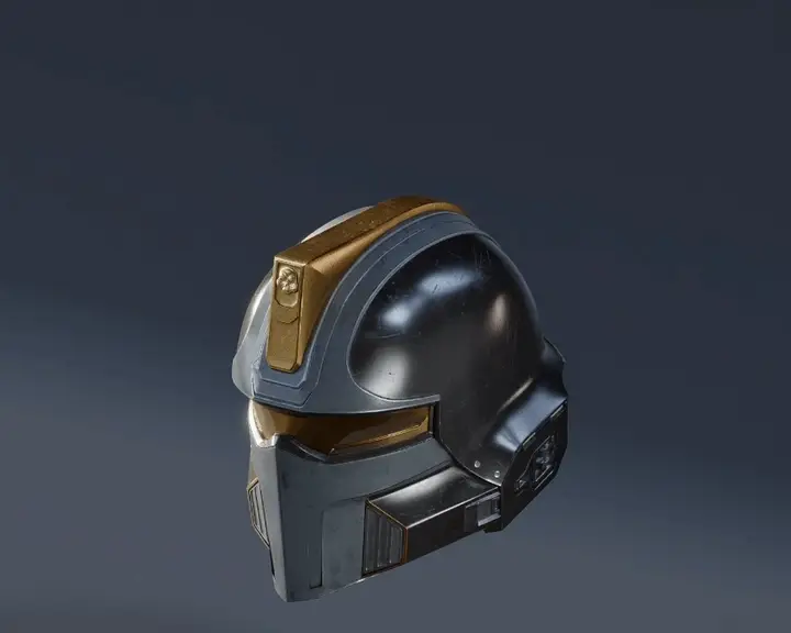 HD2 Hero of the Federation Inspired Helmet RAW KIT by Galactic Armory | Wearable PETG Cosplay Helmet - Image 5