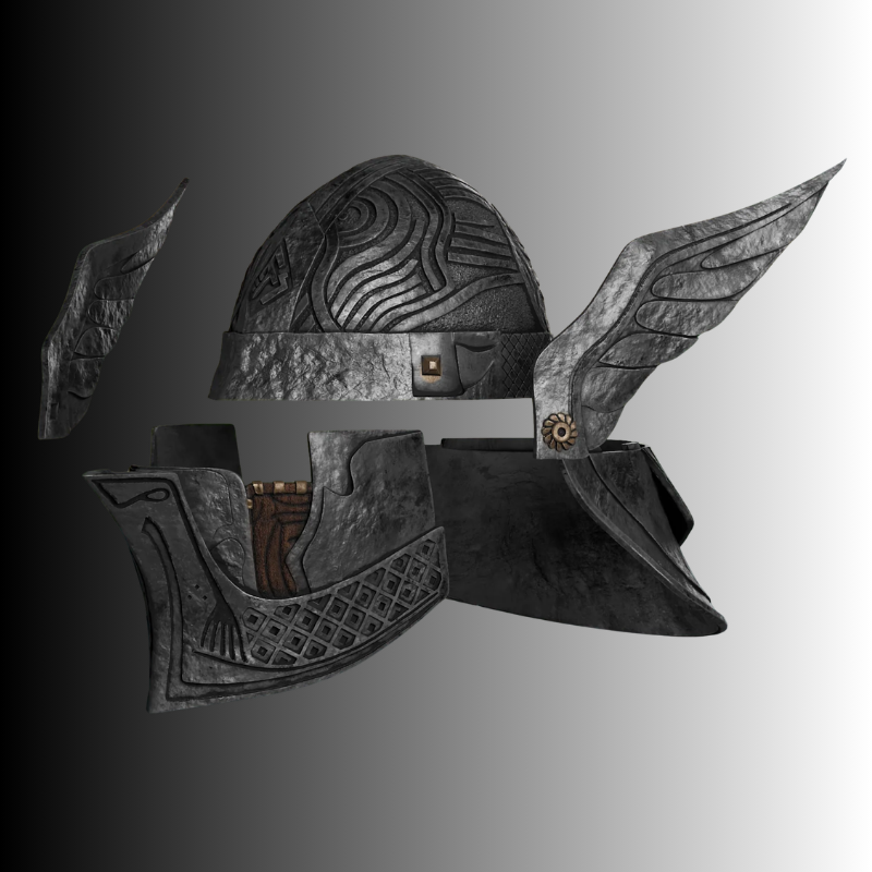 Helmet of Wylder - Elden Ring - 3D print DIY kit by Dungeons and Starships