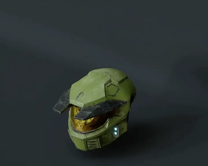 Halo Inspired Mark V Helmet - RAW 3D Print DIY Cosplay Kit by Galactic Armory - Image 5
