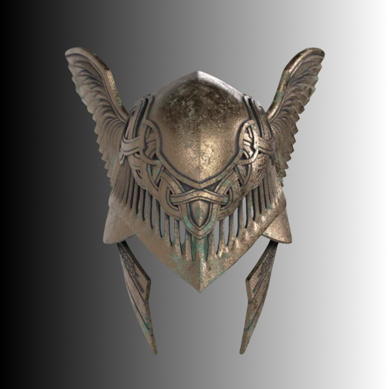 Malenia Helmet, Elden Ring Cosplay, 3D Print DIY Kit by Dunegons and Starships