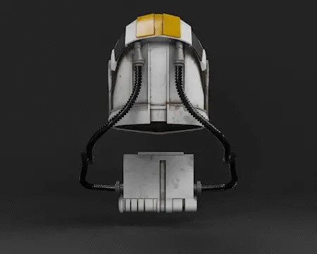 Phase 1 Clone Pilot Helmet RAW 3D Printed DIY Kit by Galactic Armory | Wearable PETG Cosplay Helmet - Image 6