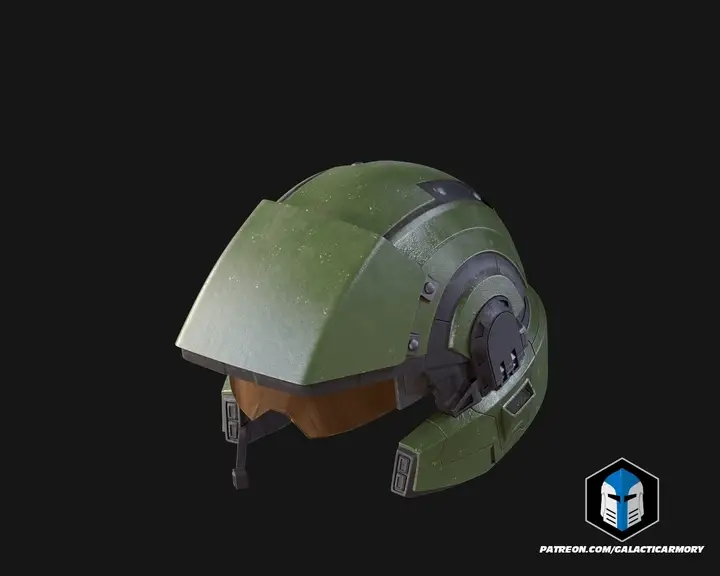 UNSC Marine Helmet RAW DIY KIT by Galactic Armory | Wearable PETG 3D Printed Cosplay Helmet - Image 5