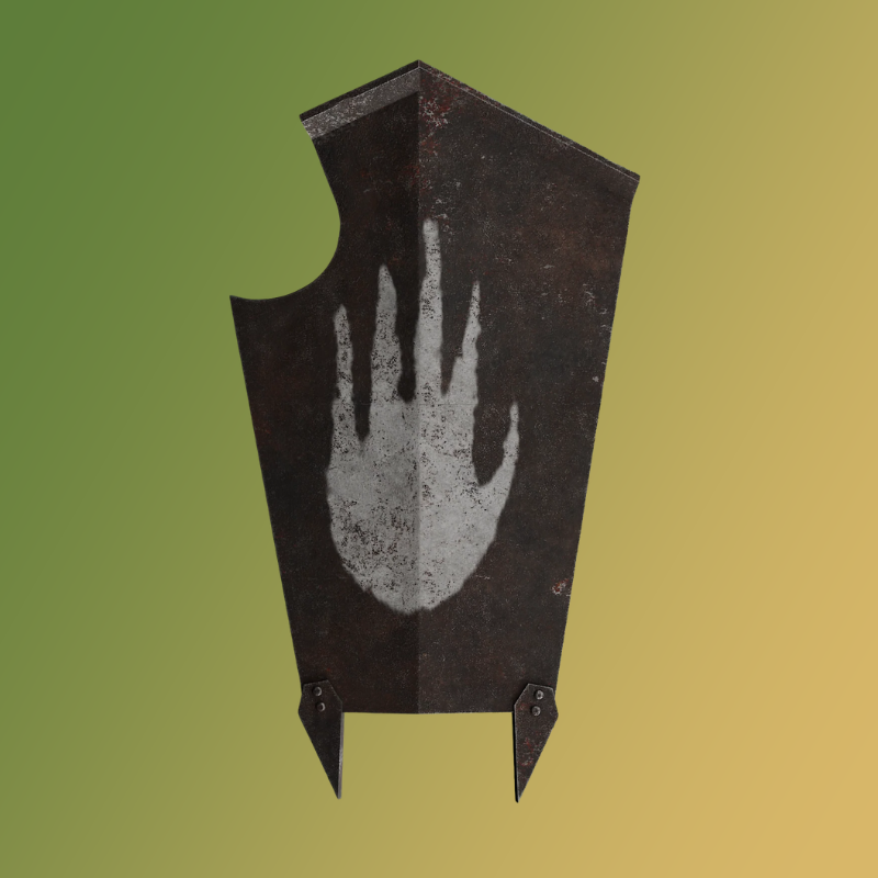 Uruk Hai Shield DIY KIT by Dungeons and StarShips