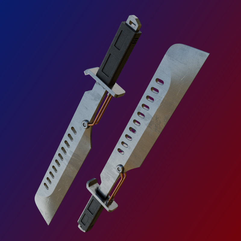 Mando Vibro-Blade RAW DIY KIT - by Mystery Makers - Single Sword
